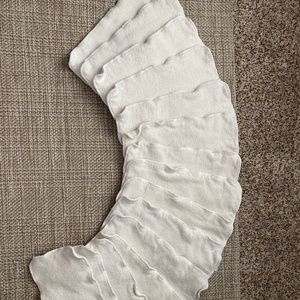15 Hemp Cloth Diaper Inserts - Large